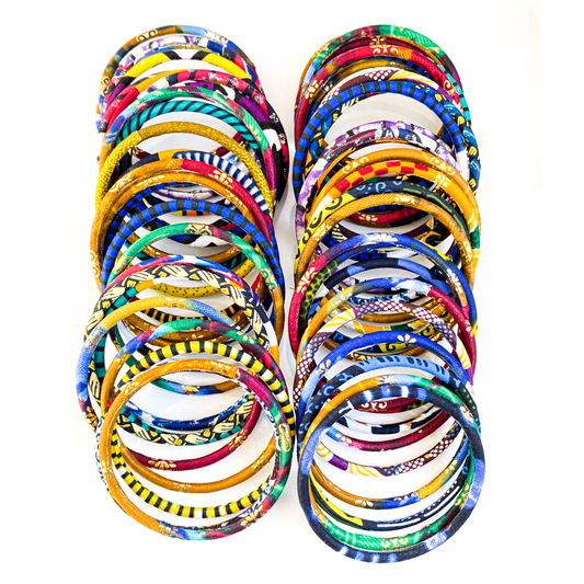 Joncs Dakar - Lot de 5 - Taille Large collection African Queen