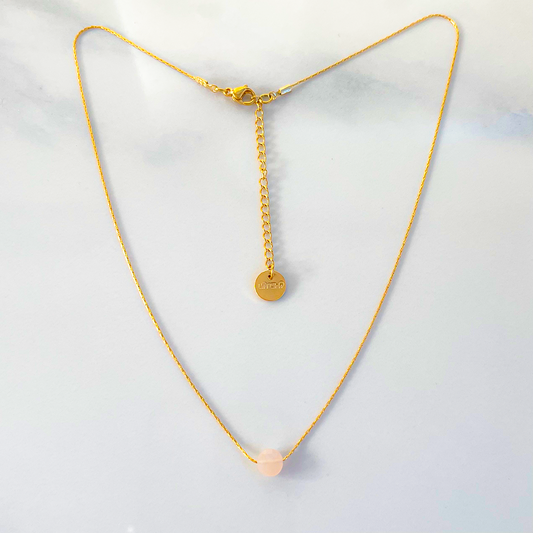 Collier Mini Moon Rose