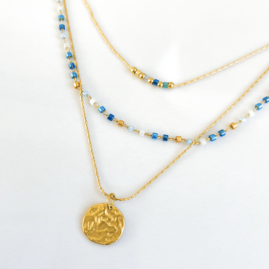 Collier Miyuki Triple OCEAN