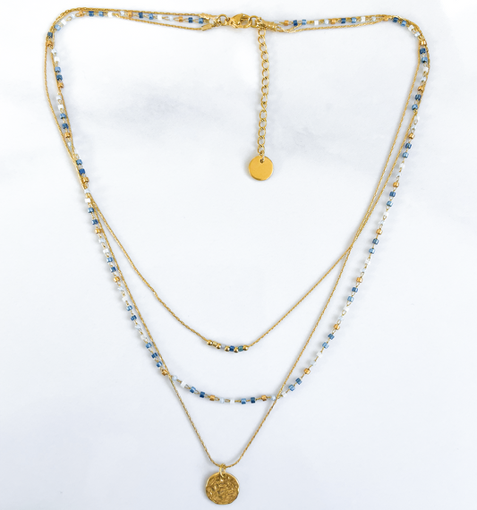Collier Miyuki Triple OCEAN