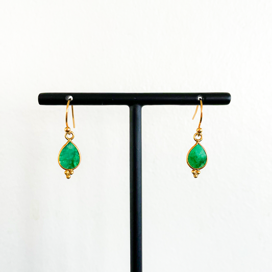 Boucles d'oreilles Green Amazonia